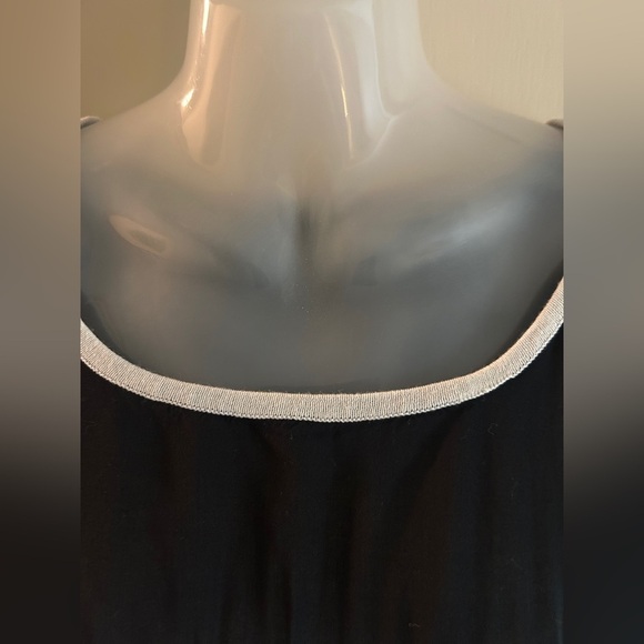 Apt. 9 Black and White Stripe Women’s Long Sleeve Top L - Picture 9 of 12